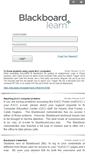 Mobile Screenshot of blackboard.eacc.edu